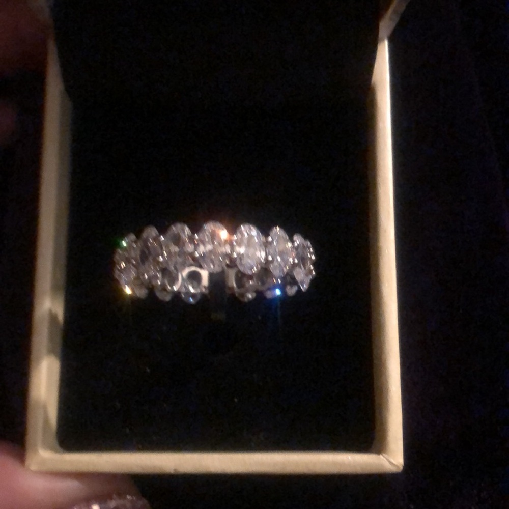 PEERMONT 18k Gold Plated Eternity Ring